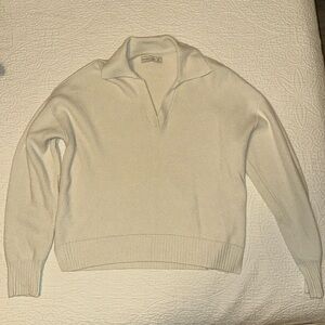 Abercrombie & Fitch Collared Sweatshirt